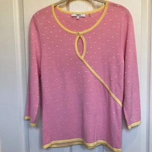 Vertigo Pink/yellow top-Large